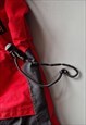 MEN'S BERGHAUS GORE-TEX RAIN JACKET IN RED SIZE LARGE