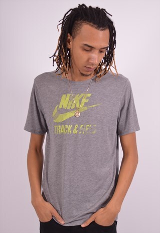 VINTAGE NIKE T-SHIRT TOP GREY