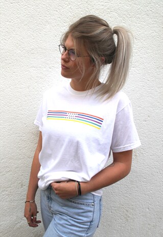 G&G ORIGINAL WHITE LINO TEE
