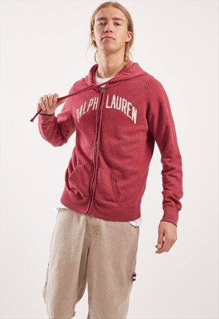 VINTAGE RALPH LAUREN ZIP-UP HOODIE