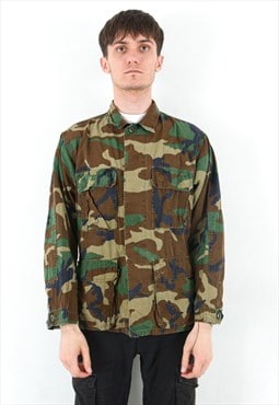US Army Vintage S Men Jacket Military USA American Shirt Top