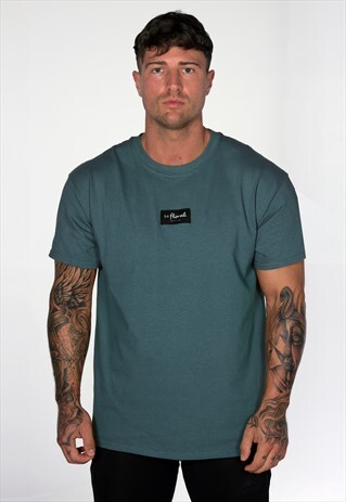 SUPREME T-SHIRT - DARK TEAL BLUE