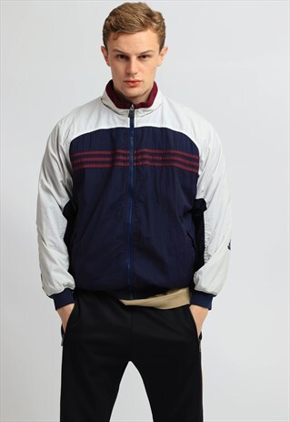 VINTAGE ADIDAS REVERSIBLE WINDBREAKER JACKET