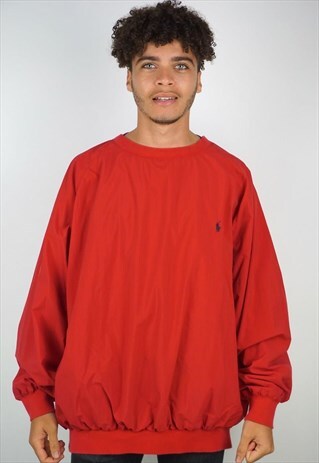 VINTAGE 90'S POLO RALPH LAUREN PULLOVER JACKET