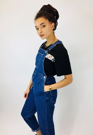 VINTAGE DENIM DUNGAREES