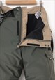 VINTAGE NIKE ACG BIB PANTS SKI SHELL 90S GREEN