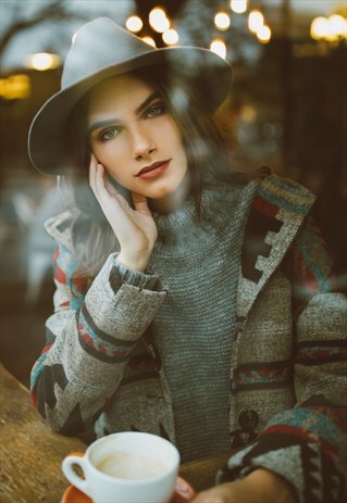 AZTEC PRINT JACKET