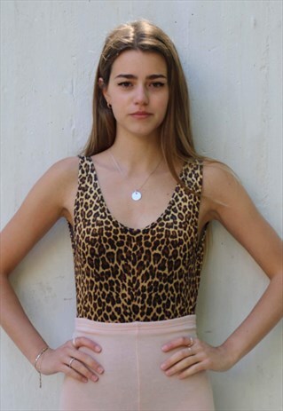 LEOPARD VELVET BODY