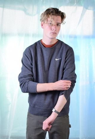 VINTAGE NIKE ASPHALT GREY SWEATSHIRT