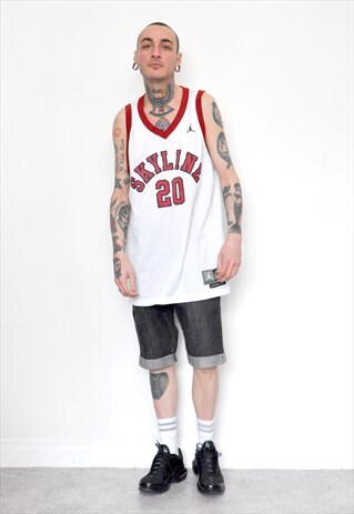 90S VINTAGE JORDAN SKYLINE FESTIVAL JERSEY