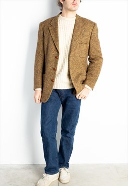 Men's Zanolini Donegal Tweed New Wool Blazer