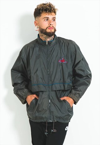 VINTAGE 80S PUMA WINDBREAKER JACKET / S4013