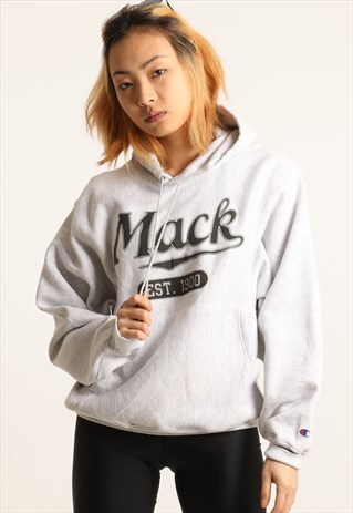 VINTAGE CHAMPION EMBROIDERED HOODIE