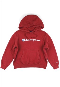 Champion Sportswear Faded Red Pullover Hoodie, boxy fit 