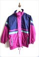 VINTAGE RAINCOAT PARKA WINDBREAKER JACKET RAIN COAT TRACK