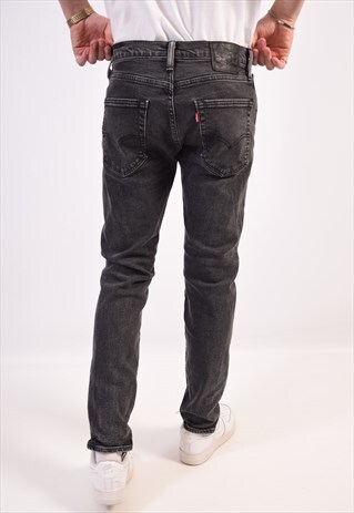 VINTAGE LEVI'S 512 JEANS SKINNY BLACK