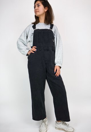 VINTAGE 90'S ACID WASH DENIM DUNGAREES
