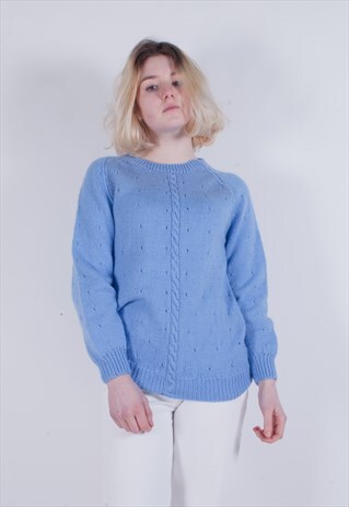 VINTAGE SPRING PASTEL KNITTED JUMPER