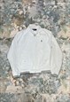 Vintage Polo Ralph Lauren White Harrington Jacket