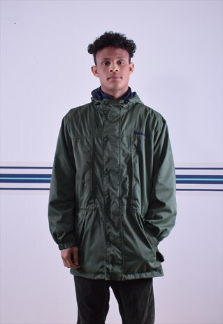 GREEN TIMBERLAND COAT