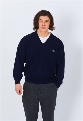 VINTAGE LACOSTE KNITTED JUMPER