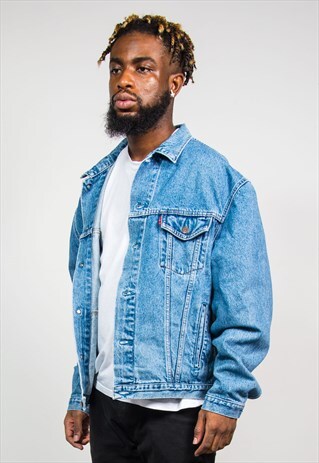 LEVIS VINTAGE 90'S BLUE DENIM JACKET