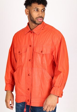 VINTAGE ORANGE JACKET NJ1238