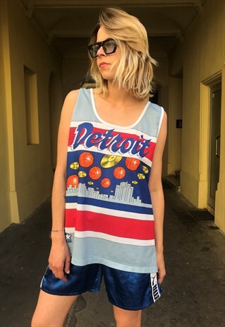 VINTAGE 90' OLDSCHOOL CLASSIC STARTER UNISEX BASKETBALL TOP