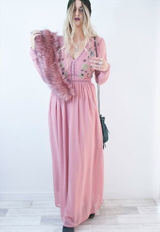 FLORENCE BOTANICAL MAXI DRESS - PREMIUM