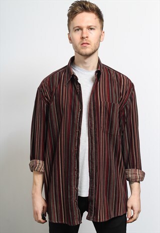 VINTAGE CORDUROY CORD SHIRT