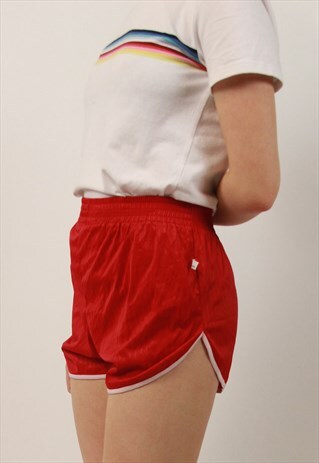 VINTAGE HIGH WAISTED SPORTS SHORTS