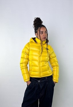 Yellow 90s The North Face 700 Series Puffer Jacket Coat