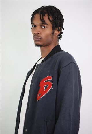 RARE VINTAGE STUSSY SWEATSHIRT JACKET