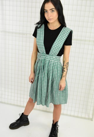 VINTAGE GREEN SUMMER DRESS