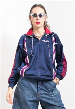 Adidas 90's track jacket hooded vintage women