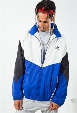 VINTAGE ADIDAS SPORT WINDBREAKER JACKET / S1899