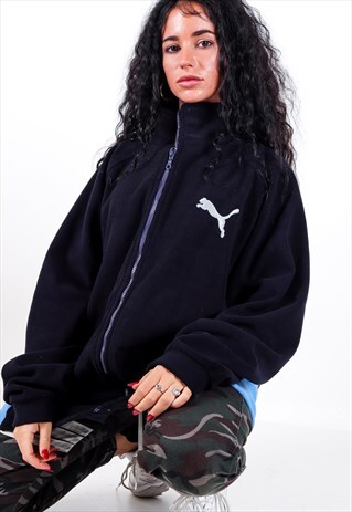 VINTAGE PUMA FLEECE TRACK JACKET AWJ19