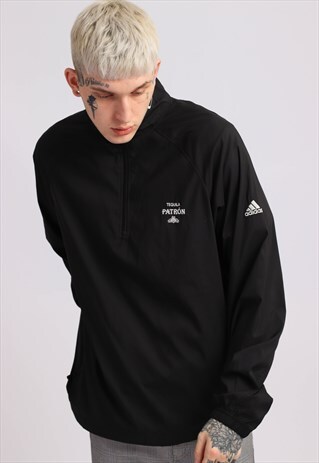 VINTAGE ADIDAS 1/4 ZIP SHELL JACKET