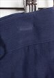 WOMEN'S LES COPAINS BLUE VISCOSE TROUSERS 