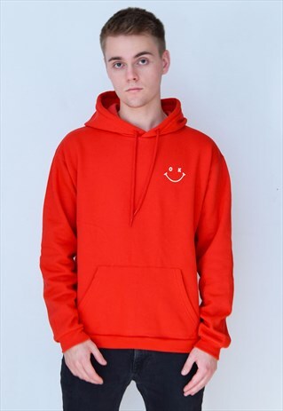 RED OK (WHITE) HOODIE