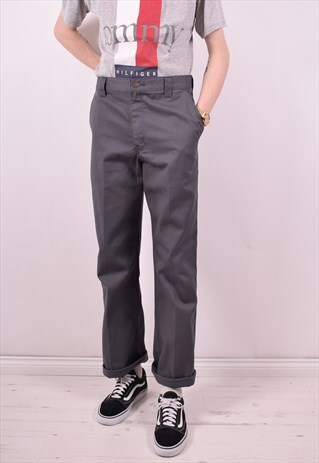 CARHARTT MENS VINTAGE TROUSERS W36 L32 GREY 90S