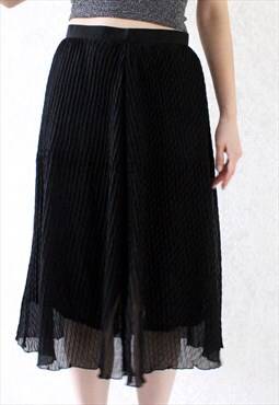 Vintage Skirt Black S T918
