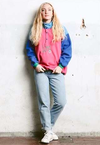 VINTAGE 80S BOLD FLEECE SWEATSHIRT