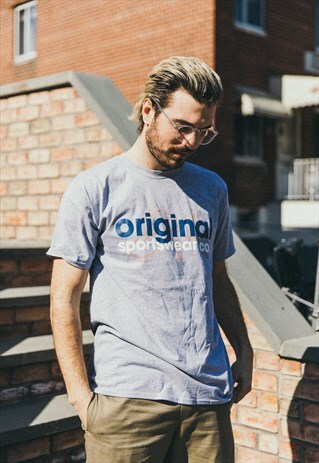 VICE 84 - ORIGINAL SPORTS GREY TEE
