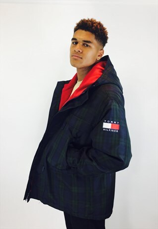 TOMMY HILFIGER 90S FLEECE LINED COAT