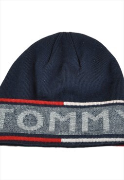 Vintage Tommy Hilfiger Beanie Hat Navy