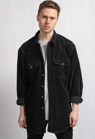 VINTAGE OVERSIZED CORDUROY SHIRT
