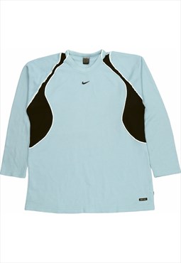 Nike 90's Swoosh Crewneck Sweatshirt XXLarge (2XL) Blue