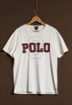 Vintage Rare Vtg Polo Ralph Lauren Oldschool T-shirt 14354
