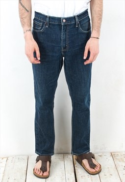 Vintage Men 511 W36 L30 Jeans Denim Pants Trousers Zip Slim